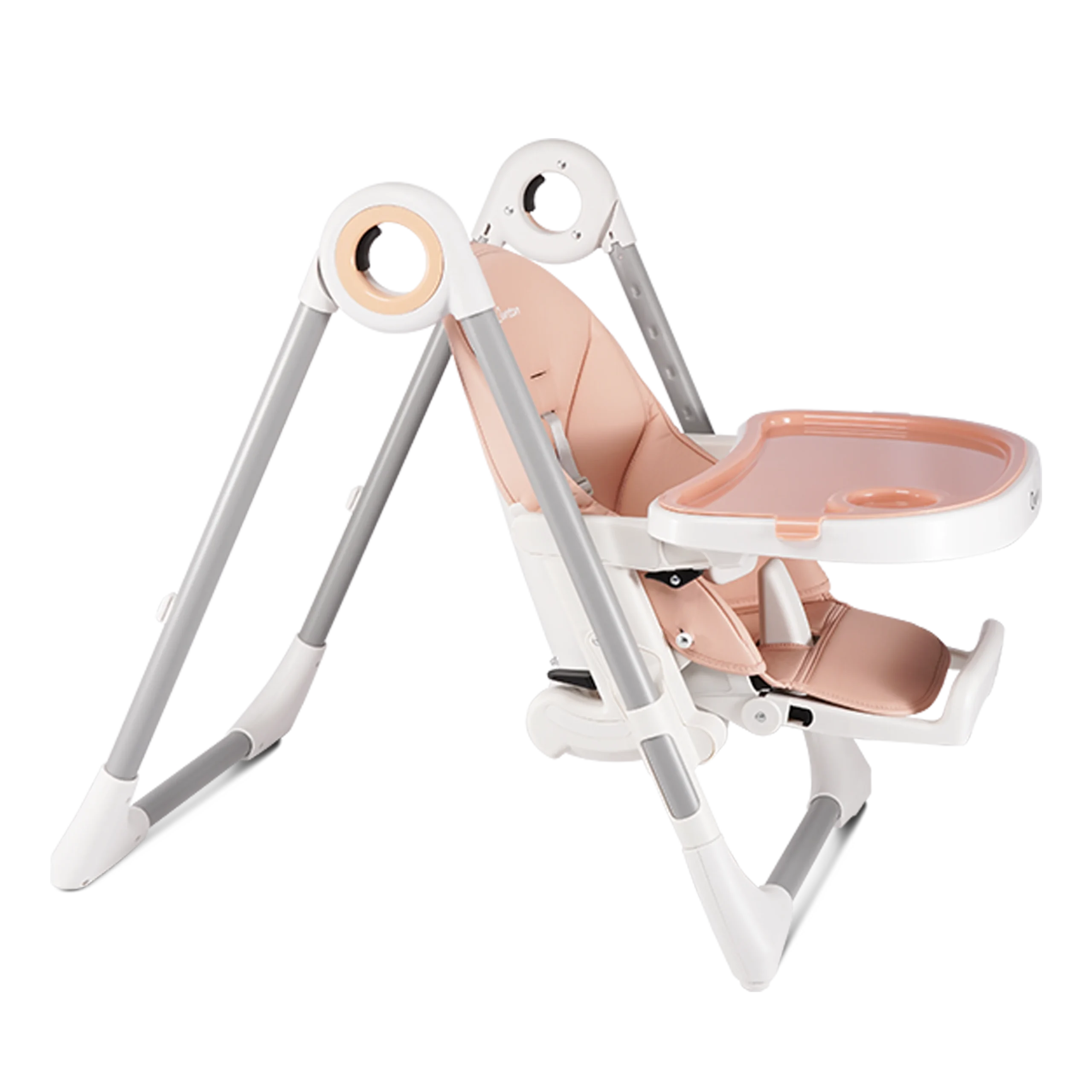 coco-2 Cheries-Wooden-High-Chair-Brown